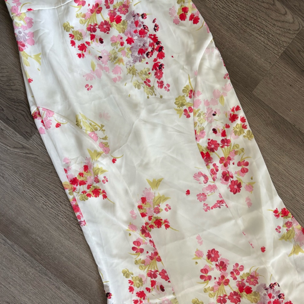 Jarlo Caden Halter Neck Maxi Dress XS NWT Floral formal elegant - Picture 4 of 6
